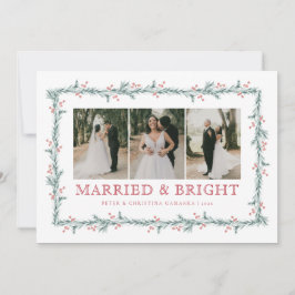 Primera tarjeta navideña multifoto de Navidad