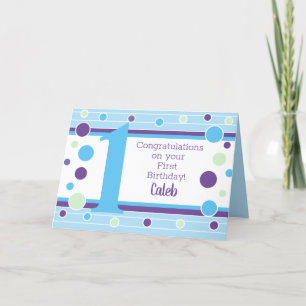 Primera tarjeta personalizada de cumpleaños!