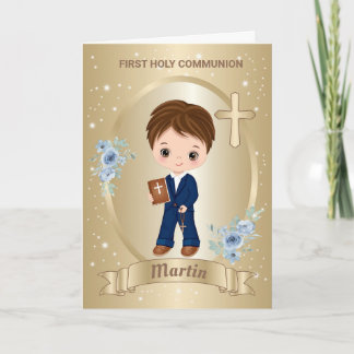 PRIMERA TARJETA SANTA DE REUNIÓN DE LA COMUNIÓN