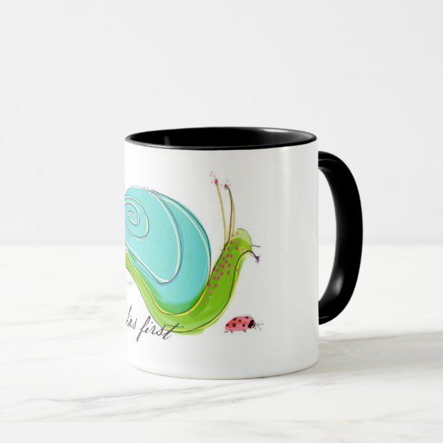 Primera taza 11oz de las señoras (Anverso derecho)