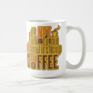 PRIMERA taza de CAFÉ - elegir estilo, color