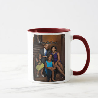 Primera taza de la familia de Obama