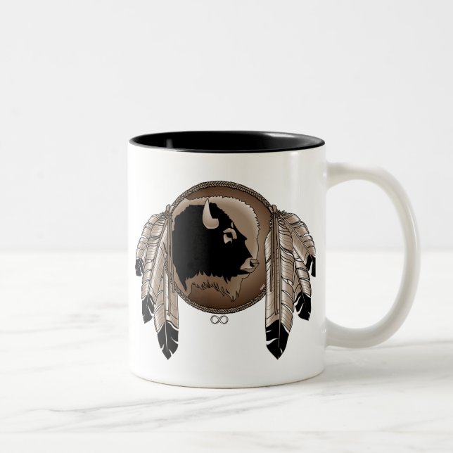 Primera taza de la taza de café de Metis de los (Derecha)