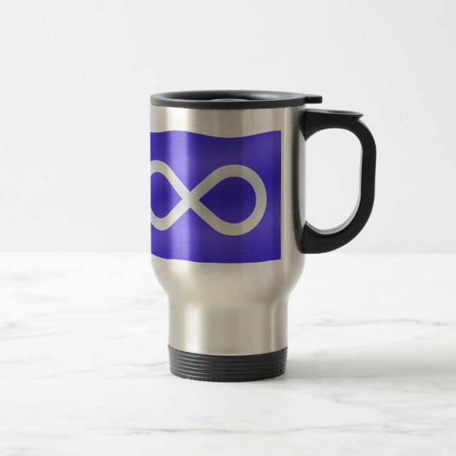 Primera taza de la taza del viaje de la bandera de (Derecha)