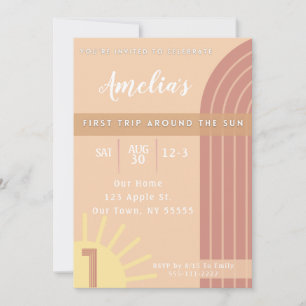 Primera vuelta alrededor de la invitación del Sol