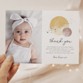 Primera vuelta alrededor del sol foto agradecimien