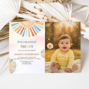 Primera vuelta alrededor del Sol Invitación de cum