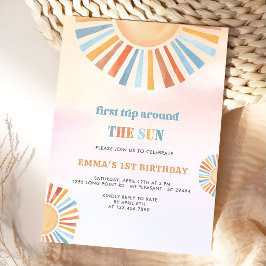 Primera vuelta alrededor del Sol Invitación de cum
