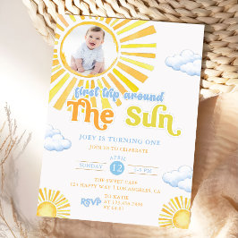 Primera vuelta alrededor del Sol Invitación de cum