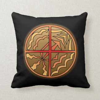 Primeras almohadas del arte de las naciones de la