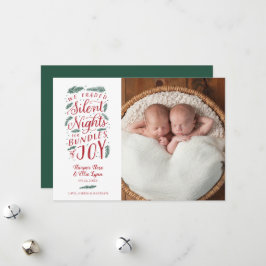 Primeras fiestas navideñas con anuncio de cumpleañ