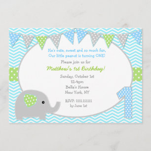 Primeras invitaciones de la fiesta de cumpleaños