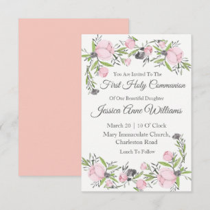 Primeras invitaciones de la Santa Comunión