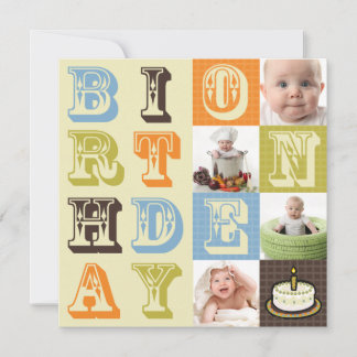 Primeras invitaciones para fiestas de cumpleaños