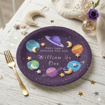 Primeras Platos de Cumpleaños de Órbita Alrededor 