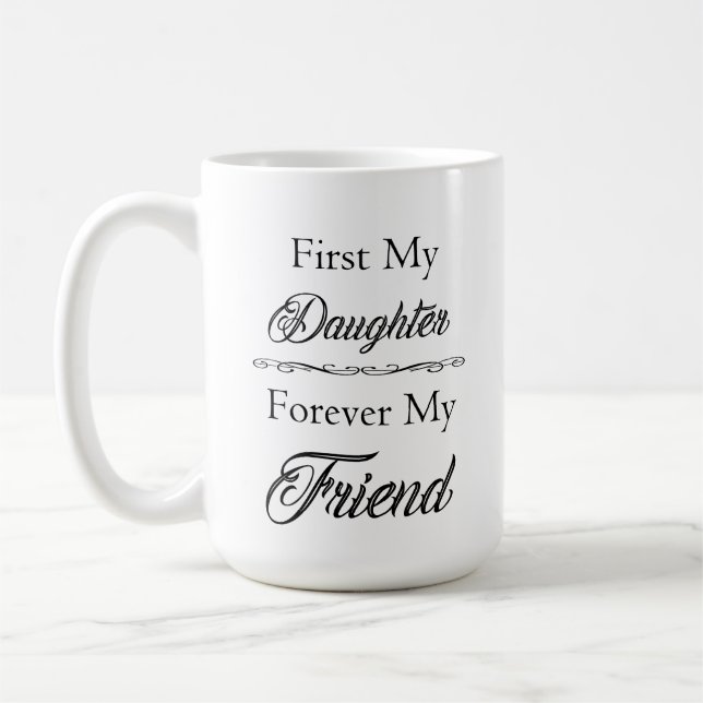 Primero mi hija, para siempre mi taza de la obra (Izquierda)