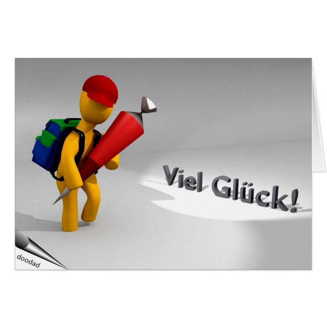 Primero Schultag (Anverso (Horizontal))