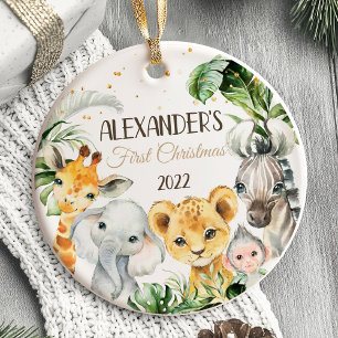 Primeros animales de Safari con el ornamento de Na