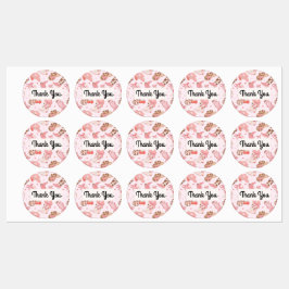 Primeros Chicas de Rodeo Gracias Etiquetas