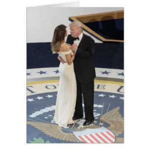 Primeros pares Donald y bola del baile del triunfo