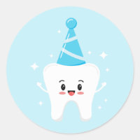 Primeros Pegatinas partidarios del partido dental 