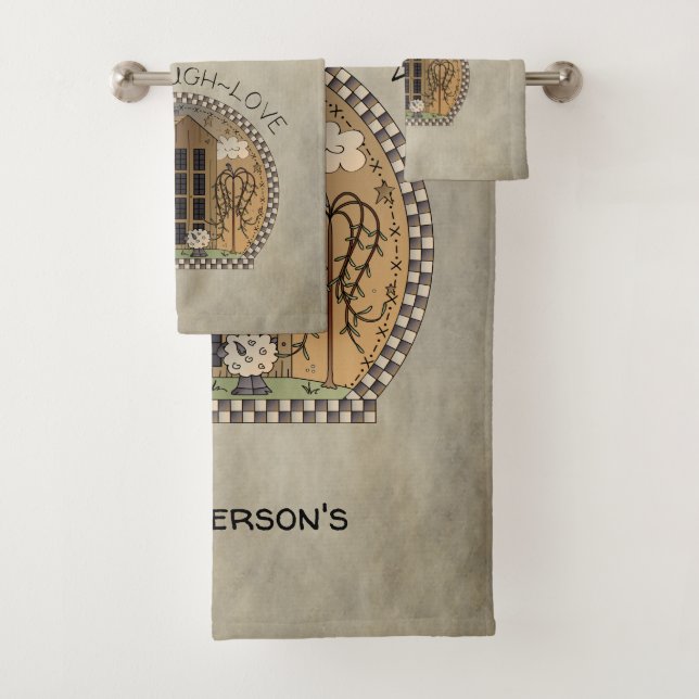 Primitive Country Design Live Laurel Love (In situ)