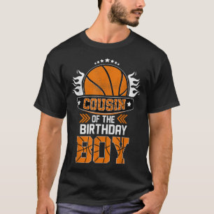 Primo de la camiseta de básquetbol Birthday para B