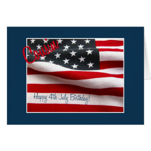 Primo Feliz cumpleaños 4 de julio