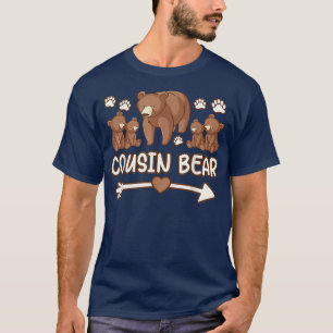 primo oso con 4 camiseta de cubo, primo con camise