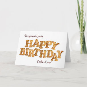 Primo, una tarjeta de cumpleaños para un amante de