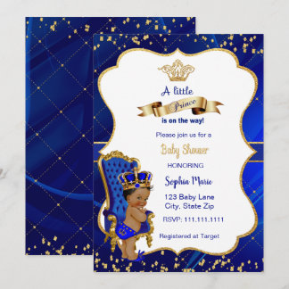 Prince Baby Shower Invitación Baby Boy Shower