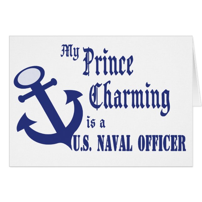 Prince Charming es oficial de la Marina de Estados (Anverso (Horizontal))