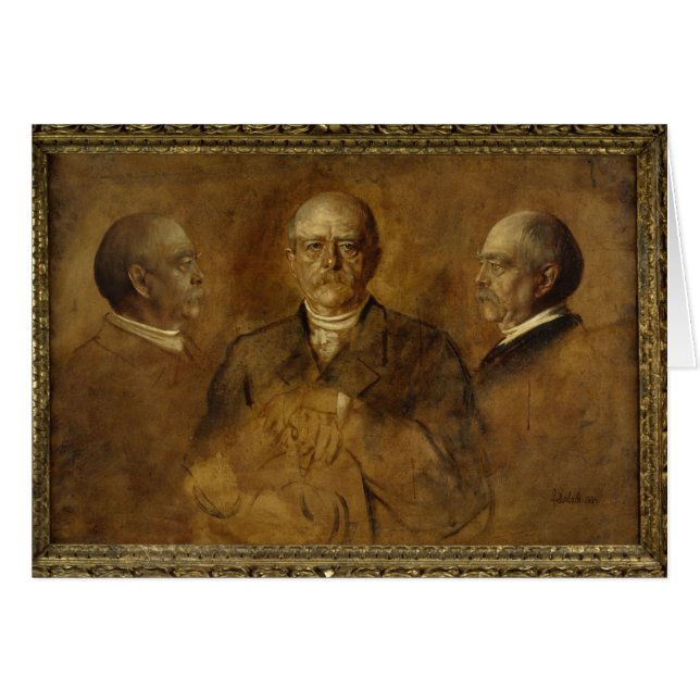 Prince Otto Von Bismarck, 1884 (Anverso (Horizontal))