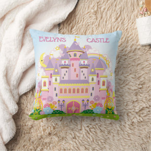 ¡Princesa! Almohada personalizada del castillo