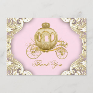 Princesa Baby Shower le agradece las tarjetas