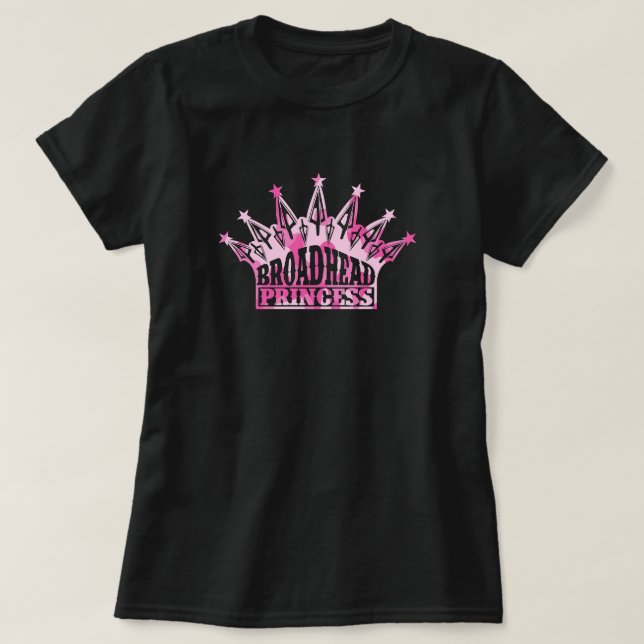 Princesa Camo de Broadhead de la camiseta de la (Diseño del anverso)