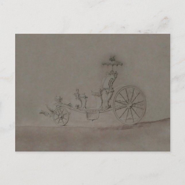 Princesa Carrieage ~ Tarjeta Postal (Anverso)