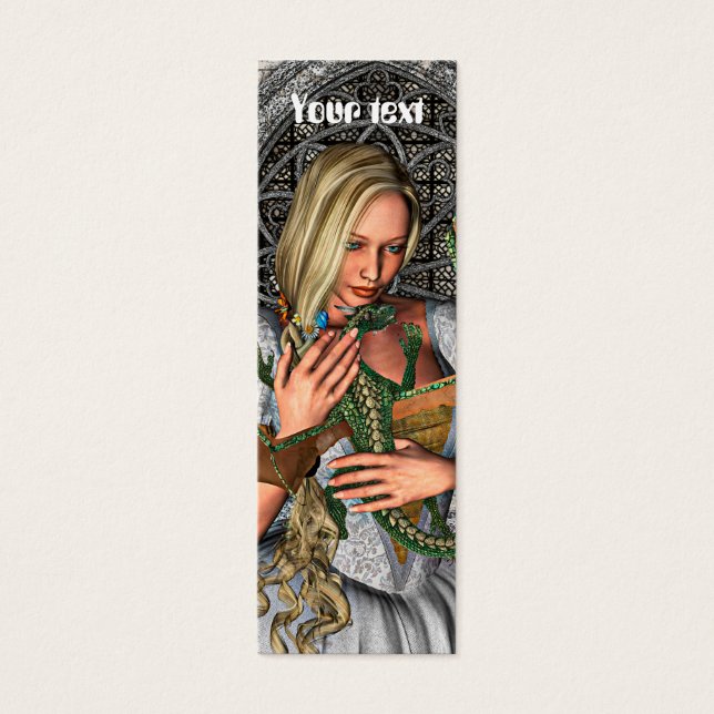 Princesa con Dragón (Frente)