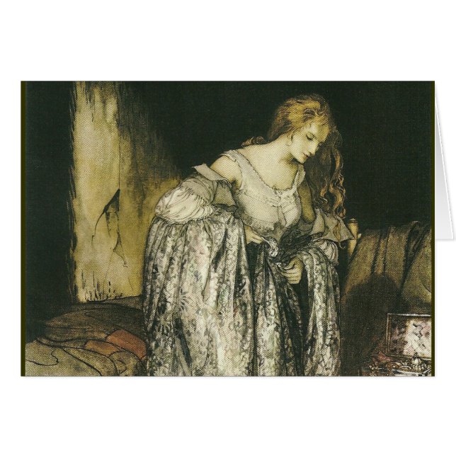 Princesa con el vestido de Arturo Rackham (Anverso (Horizontal))