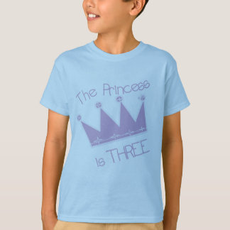 Princesa Corona camisetas y regalos de tercer cump