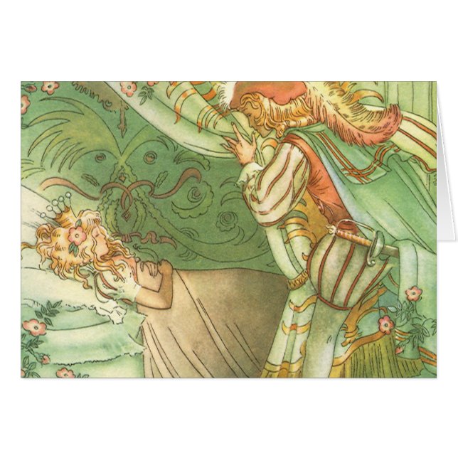 Princesa de Belleza Durmiente, cuento de hadas vin (Anverso (Horizontal))
