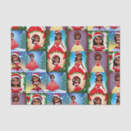 Princesa de Christas de papel de tejidos
