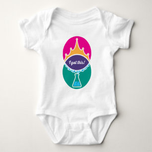 Princesa de ciencia (negrita) Camisa bebé