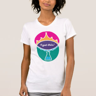 Princesa de ciencia (negrita) Camisa de mujer