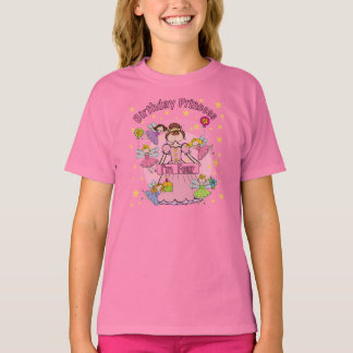 Princesa de cumpleaños soy Cuatro camisetas y rega