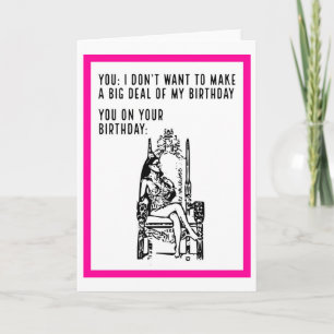 Princesa de cumpleaños... Tarjeta de cumpleaños