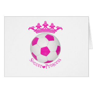 Princesa de fútbol, bola de fútbol rosa
