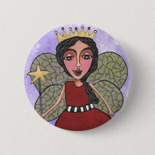 Princesa de hadas - botón