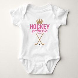 Princesa de Hockey Bebé Niña Infante Trato de Body