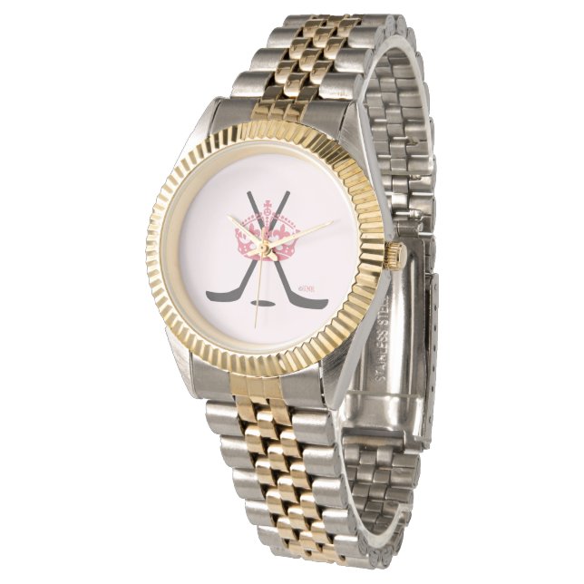 Princesa de hockey ~ Madre de hockey Dos reloj de  (Angular)